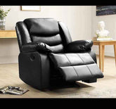 Roma Leather Recliner Single Chair SOLID FURNITURE LTD
